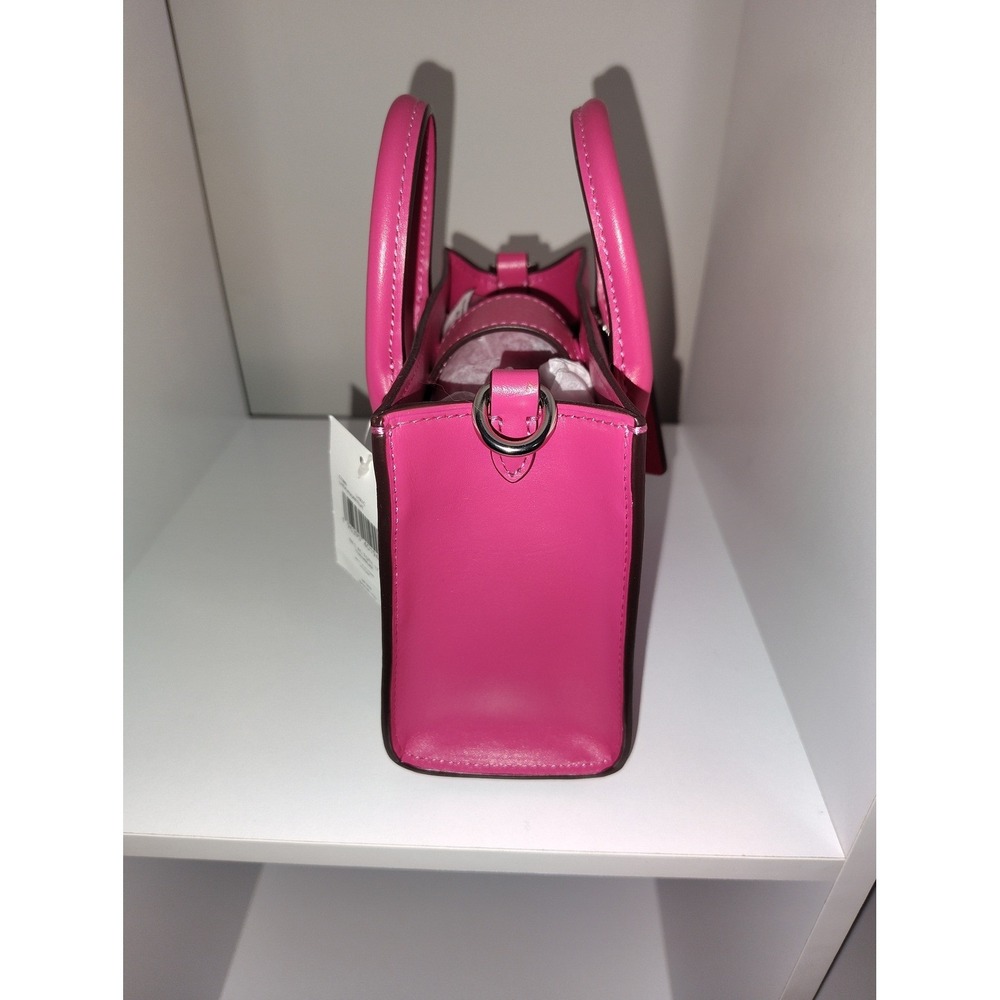 NEW WITH TAGS COACH ACE 17 TOTE DRAGONFRUIT W/STRAP AND HANGTAG - Picture 7 of 9